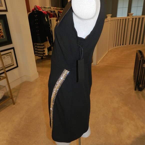 NWT White House Black Market Crystal Embellished Mini Dress Size 4P - Picture 8 of 16